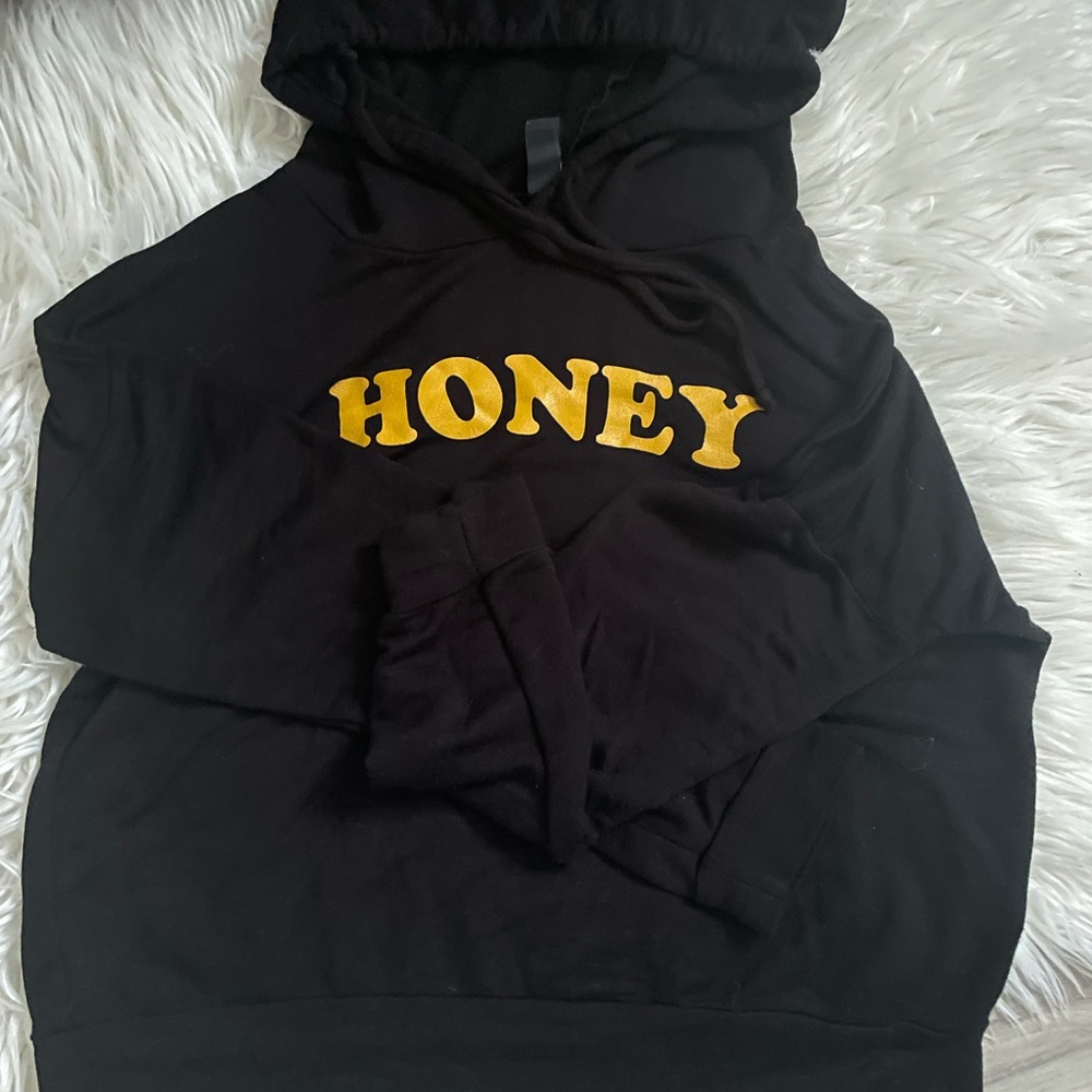 Cropped HONEY sweatshirt
